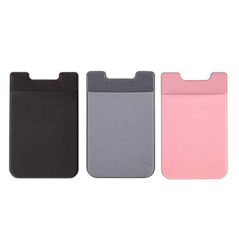 

Hot Sales U-Shaped Phone Stickers Elasticity Lycra Phone Back Sticker Change Earphone Bag Card Holder Customizable Logo