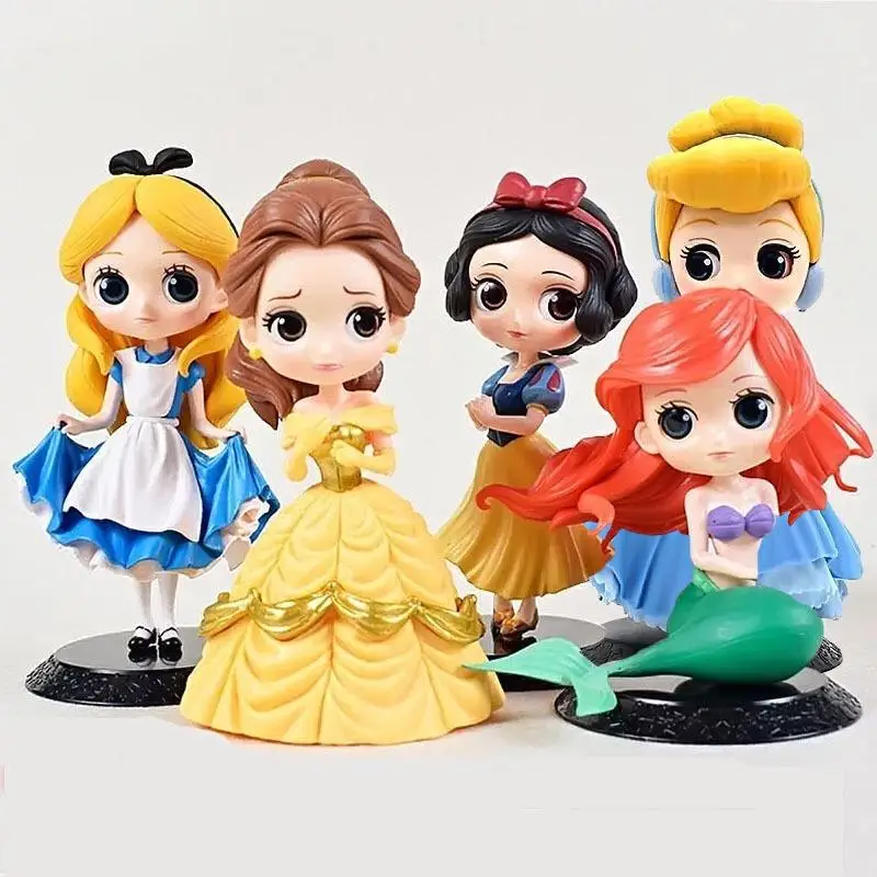Disney Toy Cars Cinderella Sleeping Beauty Tangled Frozen Elsa Anna Box Set Toys 