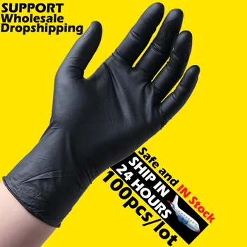 

100PCS Disposable Gloves Latex Dishwashing/Kitchen/Medical /Work/Rubber/Guantes Gloves Universal guantes desechables latex