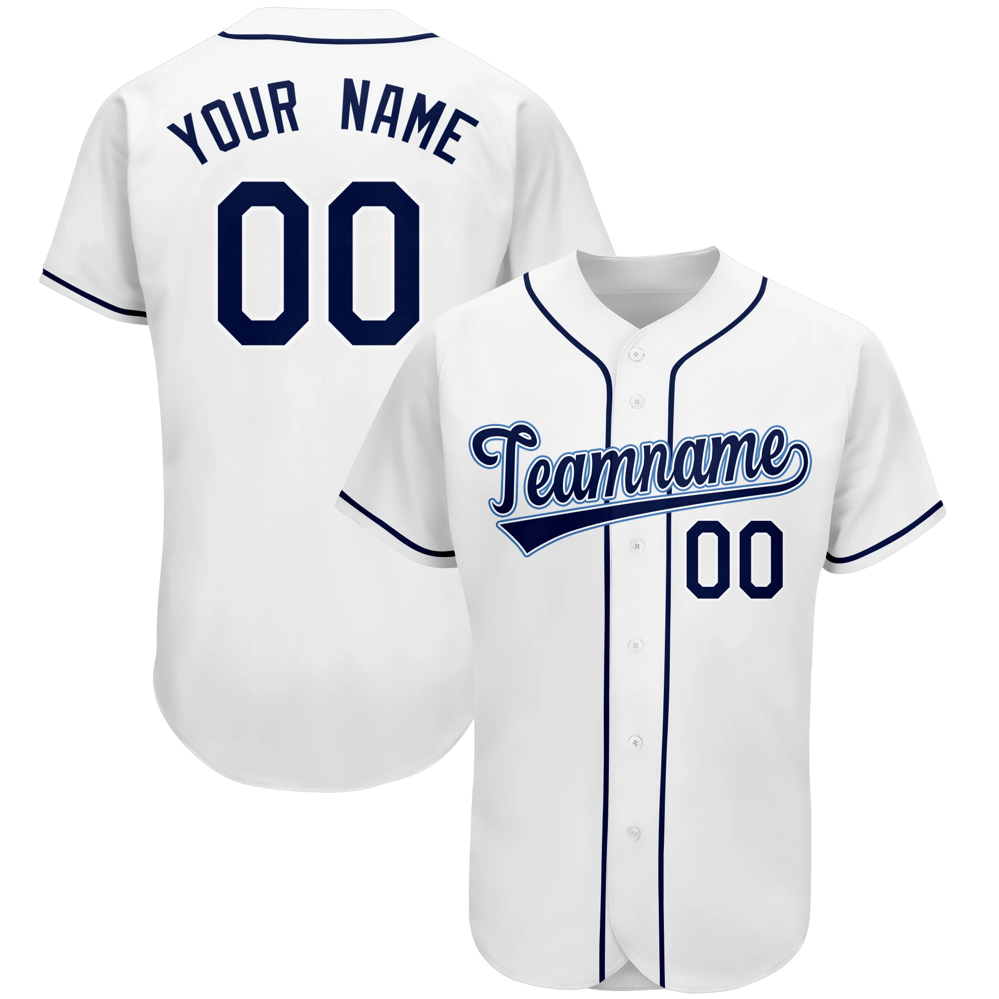 Wholesale Custom Baseball Jersey Personalized Printing Team Name Number Casual Baseball Shirt Softball Shirt for Men/Women/Youth