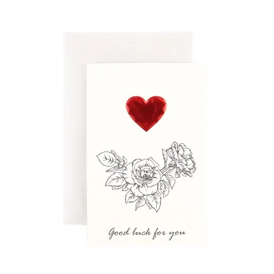 1 шт/день рождения поздравительная открытка для детей день Святого Валентина подарок любовная открытка День матери День отца спасибо подарочные открытки - Цвет: 1PCS 377L
