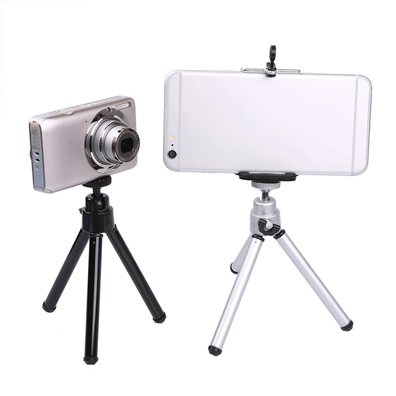 

1PC Portable Tripod Phone Holder For IPhone Smartphone Flexiable Tripod For Huawei With Clip Mini Tripod Camera Accessories