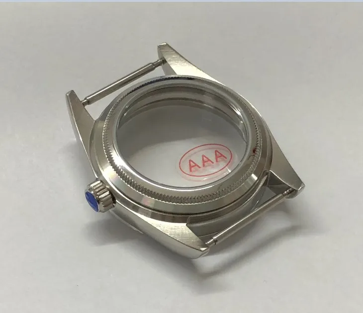 36 мм Высокое качество сапфировое стекло 316L нержавеющая сталь часы Чехол подходит ETA2824 2836 8215 автоматический механизм bk24-8
