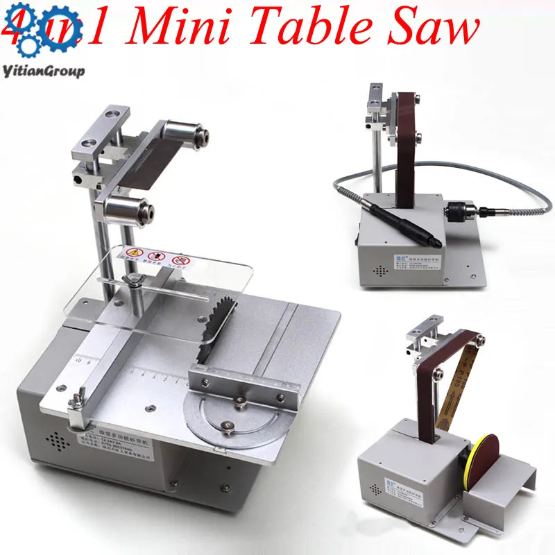 

Table Saw Micro Chainsaw Multi-function Mini Cutting Machine DIY Woodworking Saws Precision Desktop Cutter Carpentry Saw