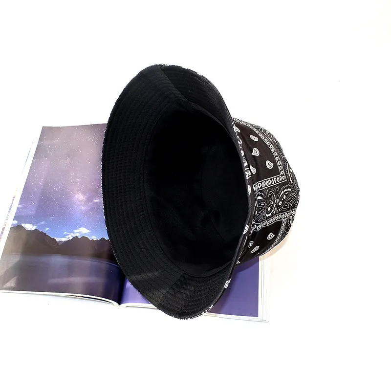 Unisex Cotton Bucket Hat sun hats fisherman hat sunscreen hats bucket hats sun hat Men Women Cashew Flowers Double-Sided Sun Cap Summer Panama Fashion Fold Sun Fishing
