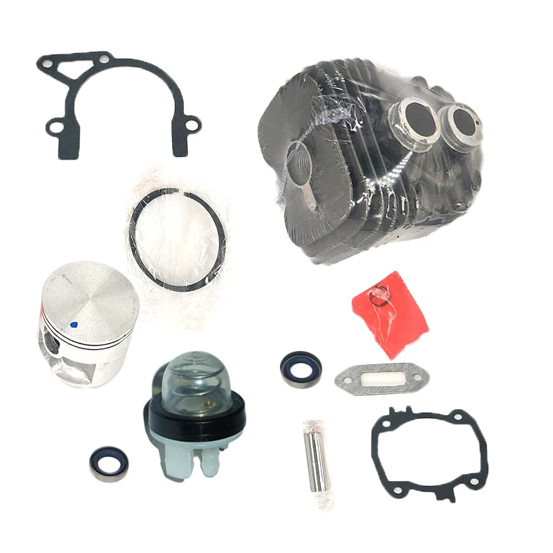 

Cylinder Piston Pin Air Fuel Filter Pump Primer Bulb Kit For Stihl TS410 & TS420