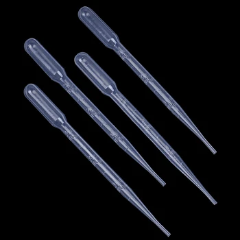 

20pcs 3ml Painting Accessory Transfer Pipettes Dropper Plastic Laboratory Tools Disposable Graduated Polyethylene