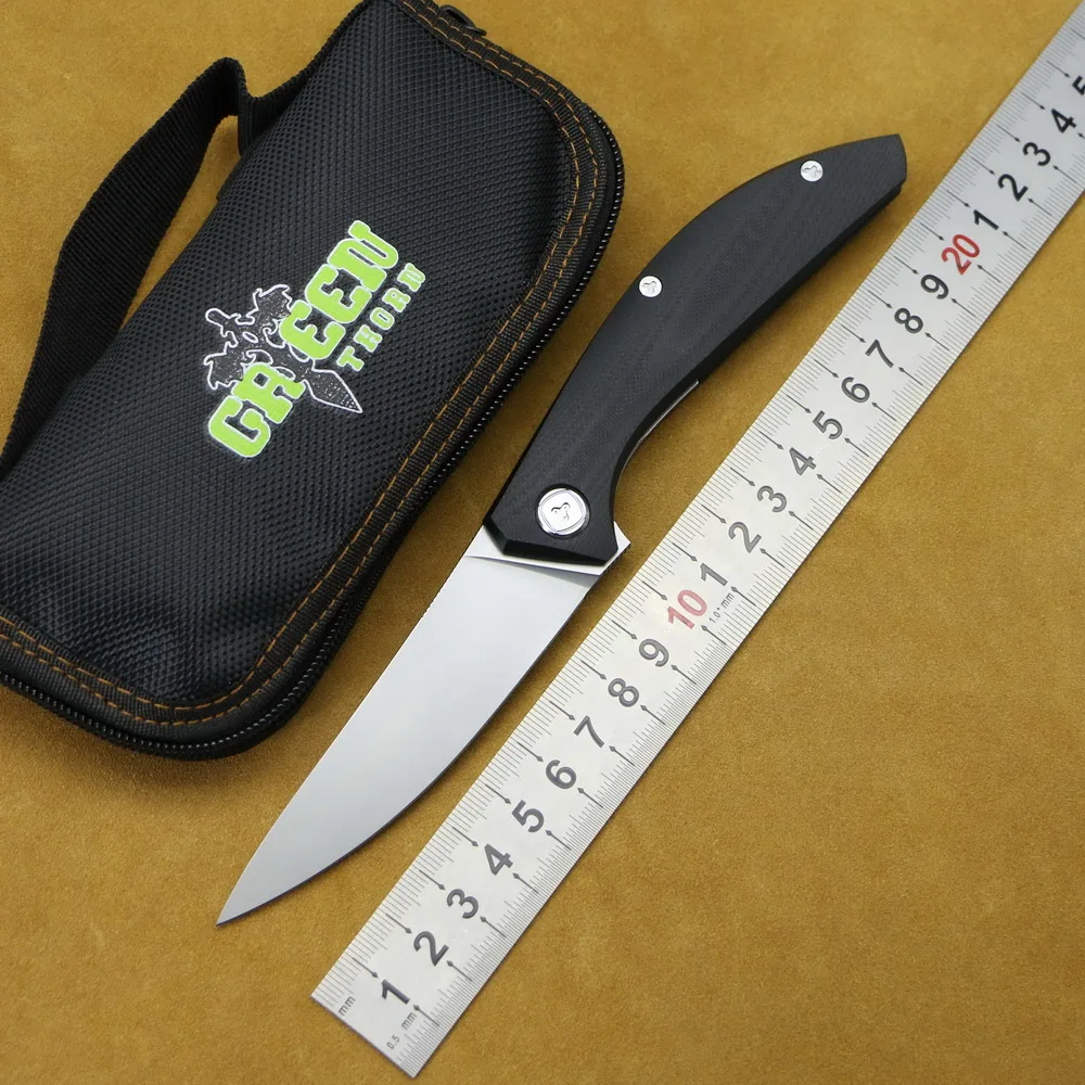 Складные ножи GREEN THORN Sigma Flipper лезвие D2 рукоятка G10 для улицы кемпинга охоты
