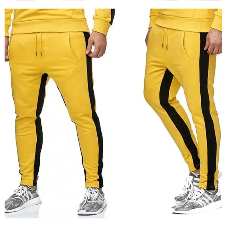 nuevos джоггеры de marca Панталоны тонкого покроя для Повседневное es Pantalones de chándal Повседневное elástico de algodón спортзал entrenamien