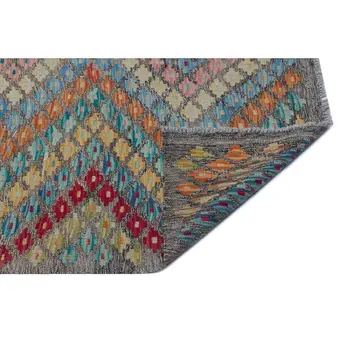 

Handmade Natural Afghan Tribal Rug Area Rug 207x246 Cm-6'9''X8'1''