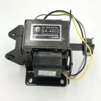

SA-4602 AC 220V 30mm Stroke 8Kg Force Solenoid Tractive Electromagnet