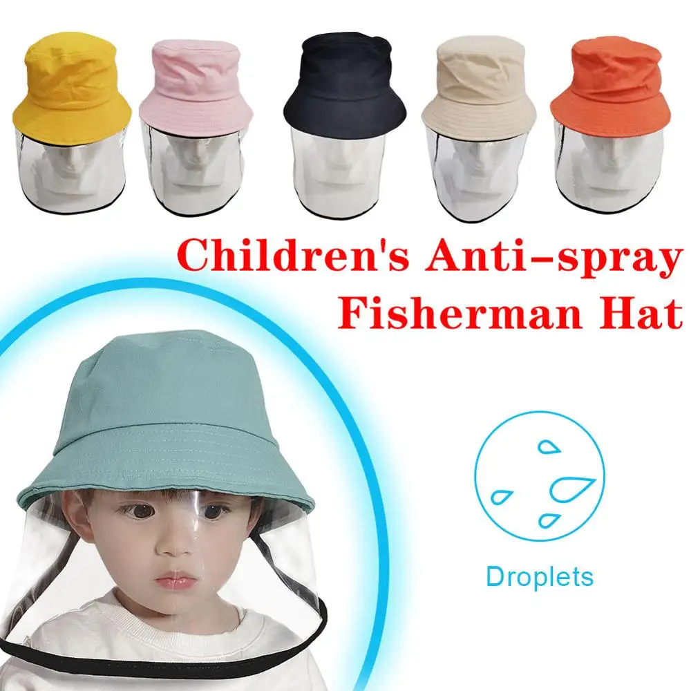 

1-10 Years Anti Virus Safety Full Face Shield for kid child fpp3 Protective Faceshield Cover Visor Dust Proof Transparent Screen