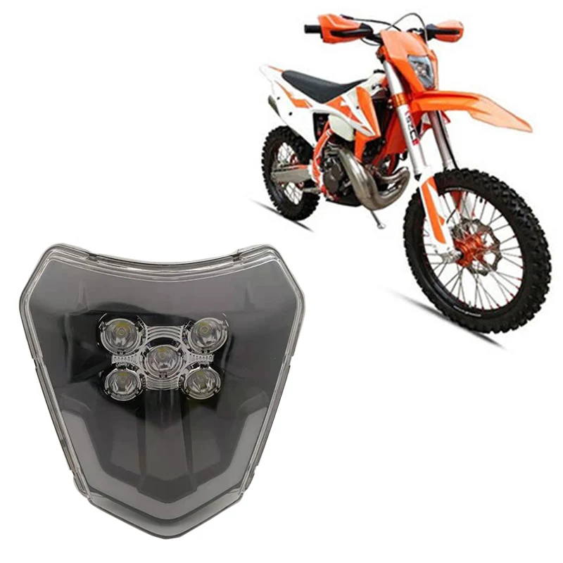 Lampu Depan LED Universal Dual Sport 
