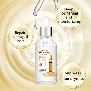 

Almond Hair Care Essential Oil Lasting Moisturizing Hair Butter Splitting Anti-Drying Hair Oil
