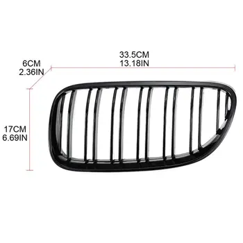 

2PCS Front Bumper Center Kidney Grille Grill for B-MW 3 Series E92 E93 10-14