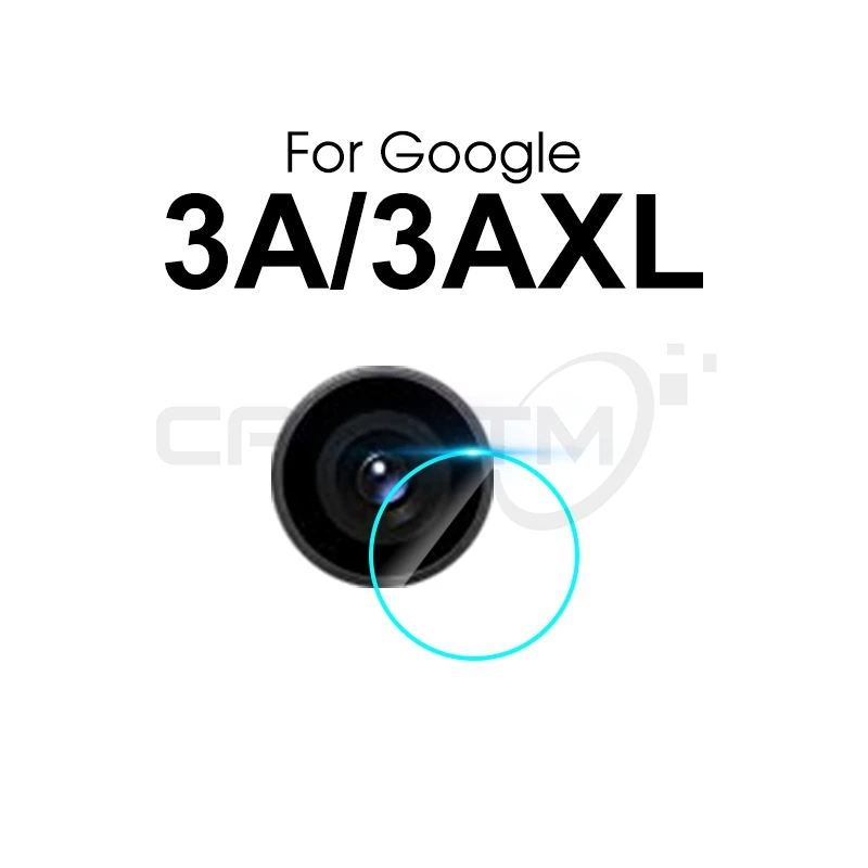 Защитная пленка для задней камеры Casptm прозрачная Google Pixel 3A HD жесткая защита из