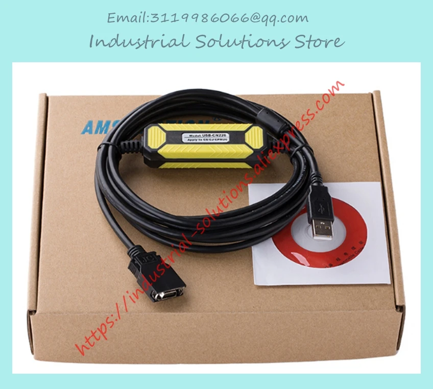 Бесцветный Профессиональный USB-CN226 Кабель для программирования Серии cj cs - Цвет: Бесцветный
