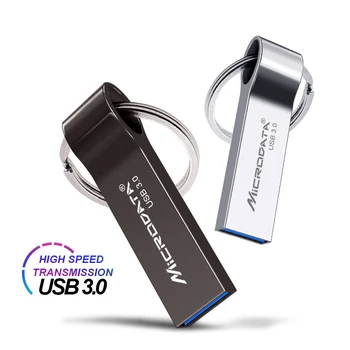 

New USB 3.0 pendrive 64GB 32GB 16GB usb flash drive pen dirve флешка waterproof 128GBsilver u disk memoria cel usb stick gift