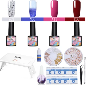 

8ml UV Gel Nail Set Nail Polish Oly Style Semi Permanent Hybrid Varnish Sets All For Gel Nail UV LED Gel Soak Off Nail Art