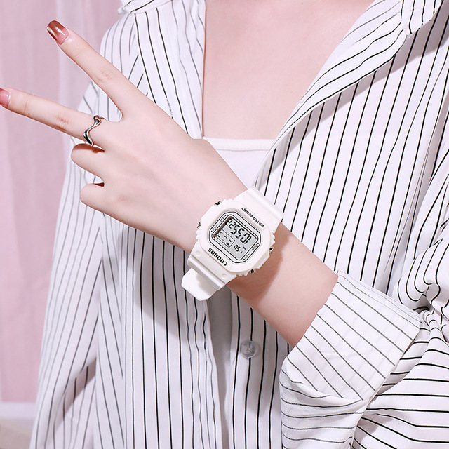 New Fashion Sport Watches For Women Digital Watch Ladies Girls Luminous Wristwatch Waterproof Date Clock Zegarek Damski