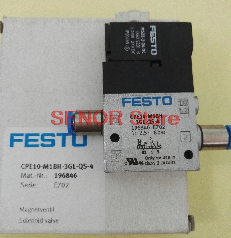 

Новый оригинальный Соленоидный клапан CPE10-M1BH-3GL-QS-4 196846