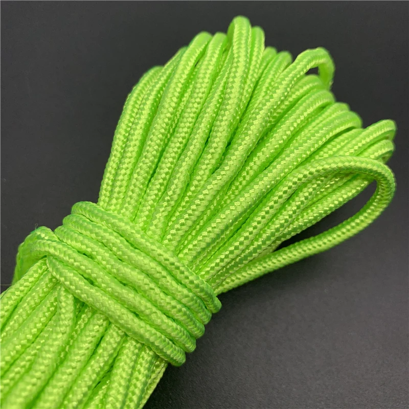Nylon Cord Nylon Rope 10Yards/Lot 3mm Parachute Cord Rope Lanyard Rope For Mil Spec Type Climbing Camping Survival Equipment DIY Mask Lanyards