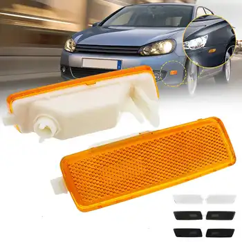 

Front Bumper Side Marker Lights Turn Signal Lamps Lens For Volkswagen for GTI for JETTA for RABBIT MK5 2006 2007 2008 2009