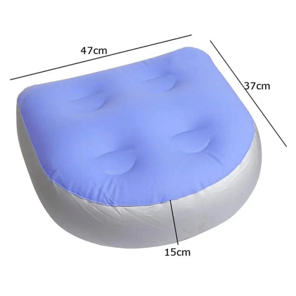 Spa Booster Seat Comfortable Inflatable Hot Tub  with Suction Cup