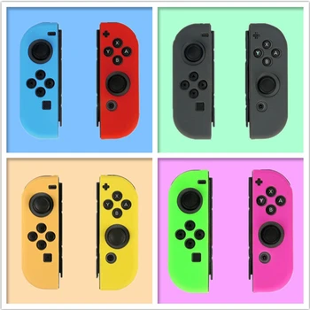 

1 Pair for Nitendo switch NS JoyCon Joy Con Controller Housing Shell Case for NintendoSwitch Silicone Button Cap Thumb Stick