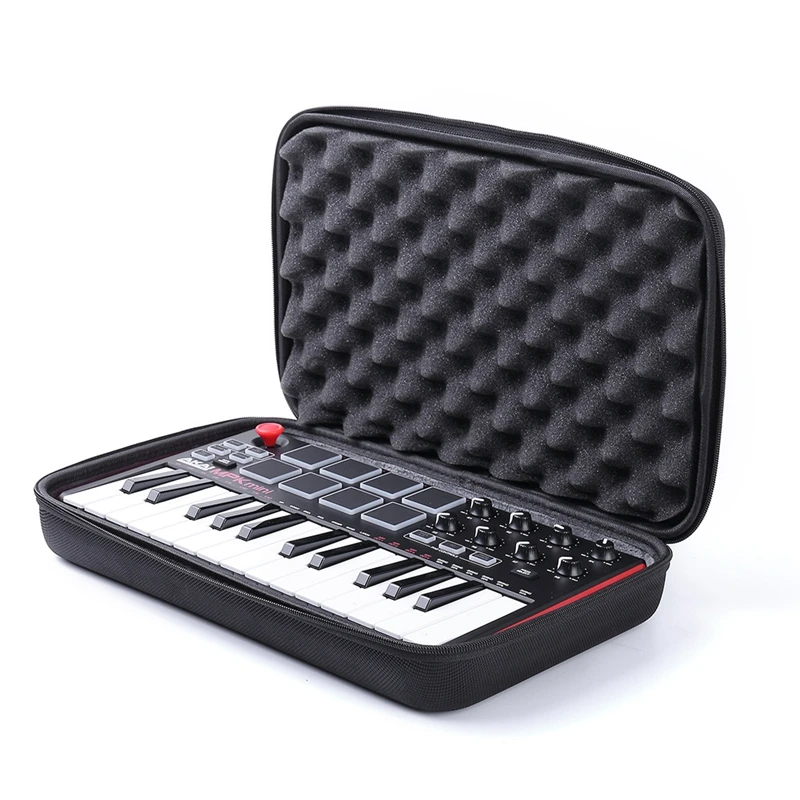 Противоударный жесткий чехол для путешествий для Akai Professional MPK Mini MKII 25 сумка для клавиатуры