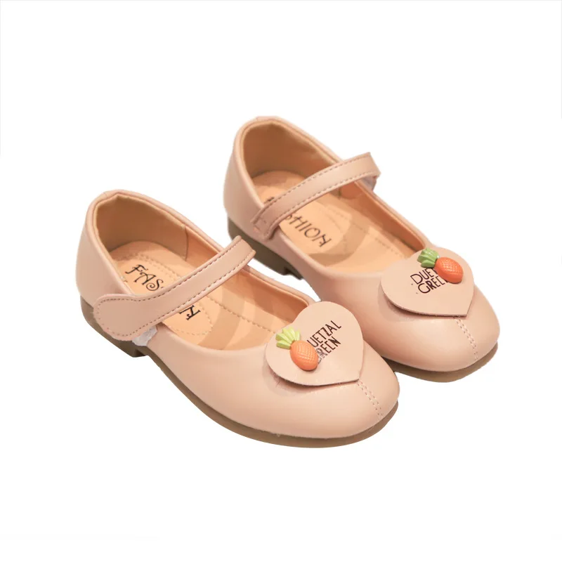 1 2 3 4 5 6 7T Baby Girls leather Shoes Kids Princess Shoes For Cocktail Party Girls Wedding Single Shoes Girls chaussure fille