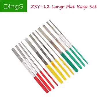 

12pcs Mini Diamond Wood Rasp Files Needle File Set Carving Tools Woodworking DIY Folder Hobby Hand Tool Repair Jade Glass