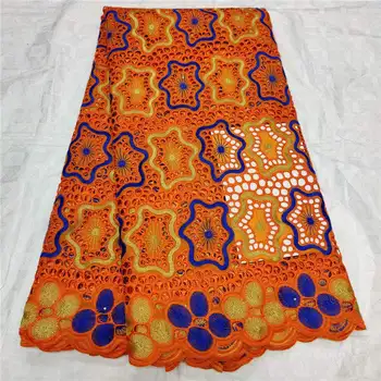 

African Swiss Voile Lace Fabric High Quality French Net Lace Fabric 2020 Nigerian 100%cotton Lace Embroidery Fabric 5yards