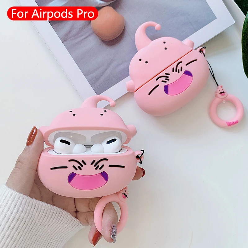 Милые Мультяшные беспроводные bluetooth-наушники для airpods pro Чехол защитный чехол Apple Airpods Pro гарнитура силиконовый мягкий чехол s