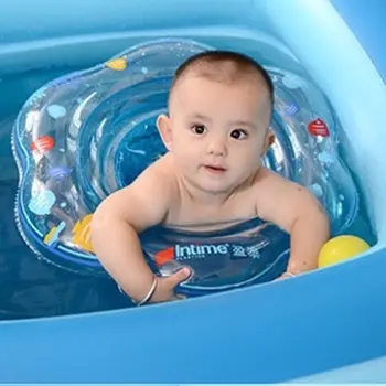 

Cute Patterns Baby Kids Inflatable Float Swimming Ring with Cushions Trainer Safety Aid Pool Water Toy