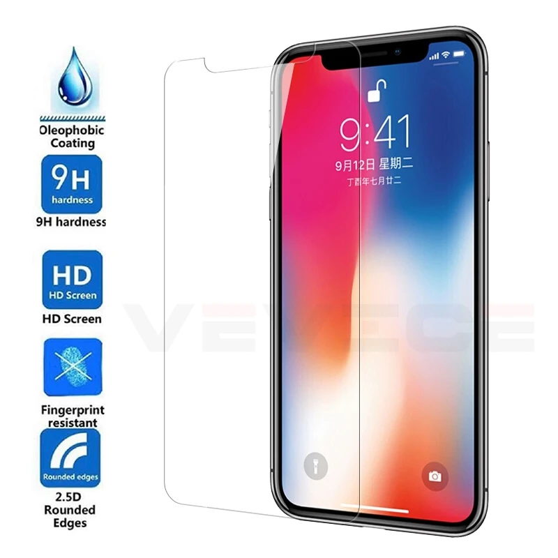 Закаленное стекло для телефона iPhone 11 5 8 6 1 дюйма XS Max Защитное Pro XR Flim 2019|Защитные