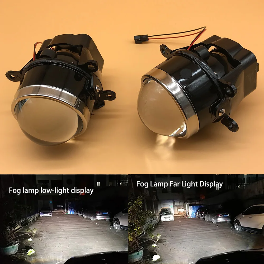  2PCS Super bright lens fog lamp Fog Lights LED For Renault MEGANE Laguna Kangoo SCENIC THALIA LOGAN - 4000238747955