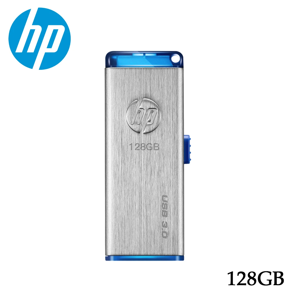 Hp USB 3,0 водонепроницаемый металлический usb флеш-накопитель 32 ГБ флэш-диск 64 Гб 128 ГБ флеш-накопитель Флешка карта памяти флеш-накопитель U диск