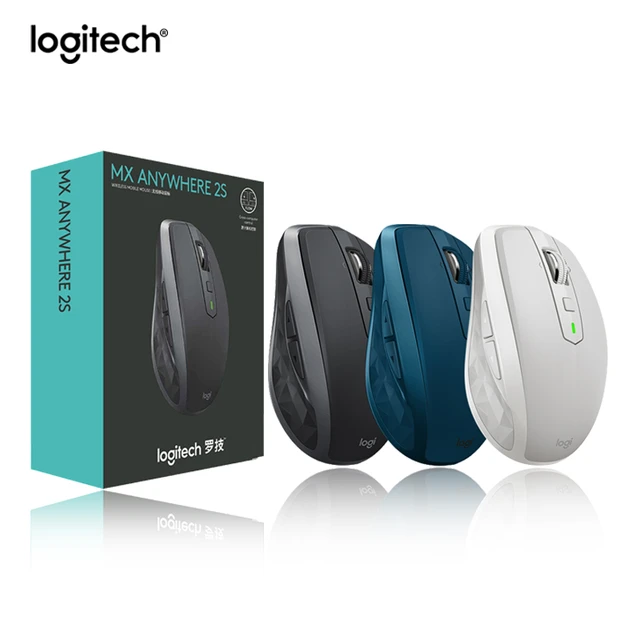 Logitech Mx Anywhere 2s Multi-device Wireless Mobile Mouse 2.4ghz Nano Mouse  Office Mouse Support For Multi-device Control - Mouse - AliExpress