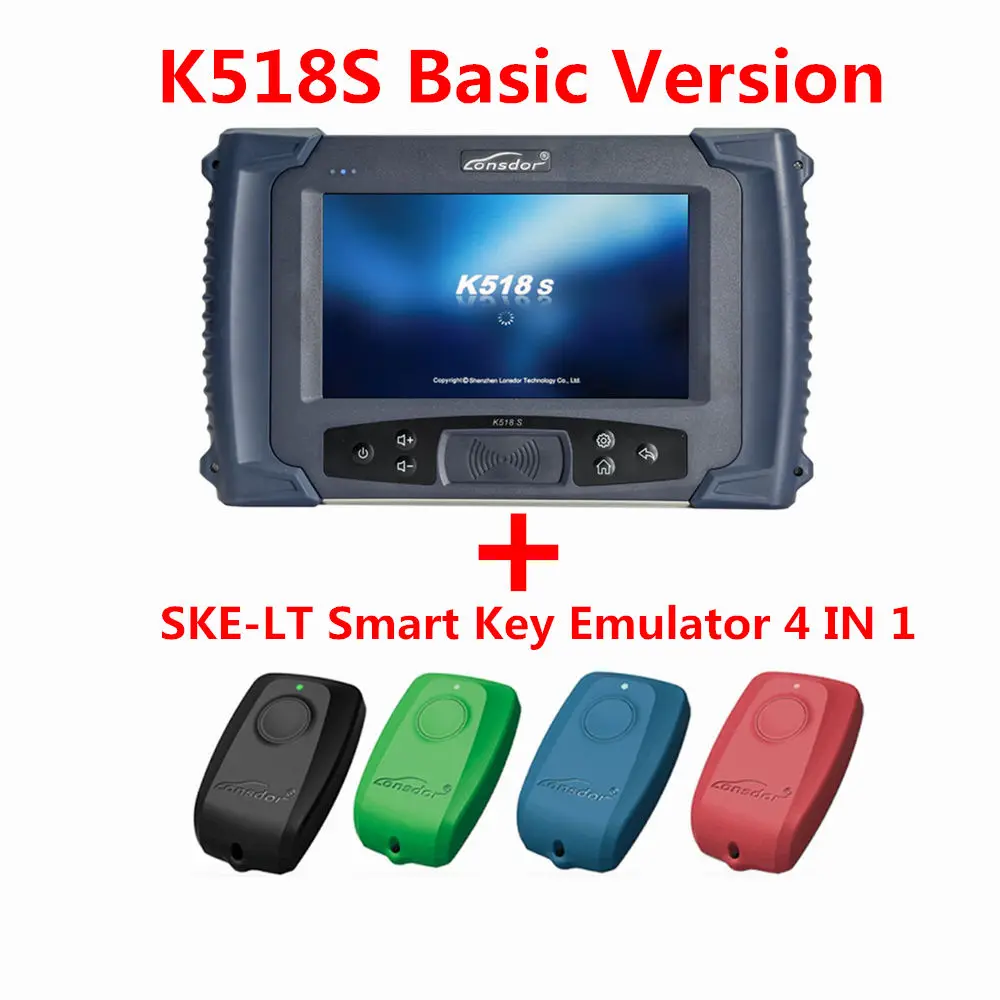 Новое поступление Lonsdor K518S авто ключ программист без знака ограничения Базовая версия заменить SKP900/SKP1000 K518S Dhl - Цвет: basic 4 in 1