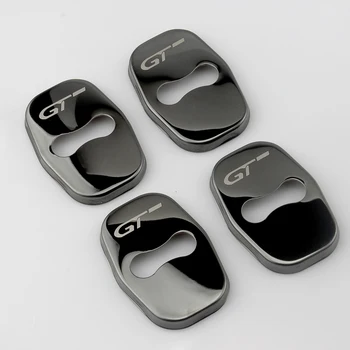 

4PCS Car Door Lock Cover Protect Buckle Cover Latch Stop Anti Rust For Peugeot 408 5008 3008 For Citroen C4L For DS3 DS4 DS5