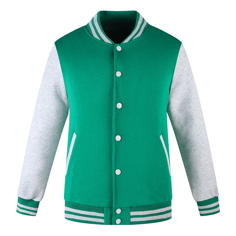 Grass green-white YOTEE осень и зима тренд логотип на заказ AG спортивная бейсбольная форма - Цвет: Grass green-white