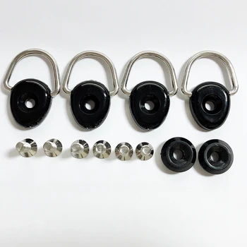 

Kayak D Ring With Screw Tie Down Safety Lanyard Fitting Buckle Rigging Cord