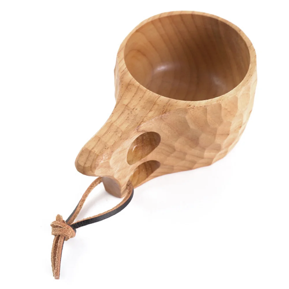 Kitchen Accessories Drinkware Wooden Cup Novelty Mug Home Decor Drinking Reusable Coffee Milk Crafts Water Teacup Gift Handmade |