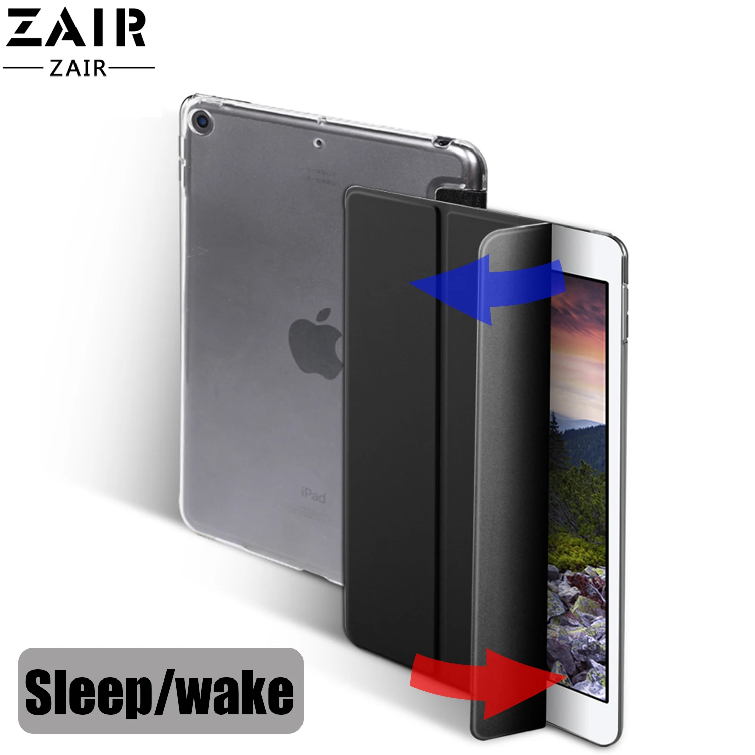 Tablet case for Samsung Galaxy Tab S5e 10.5&quot funda Folio leather Auto Smart Sleep wake Stand card solid skin SM-T720/T725 | Компьютеры