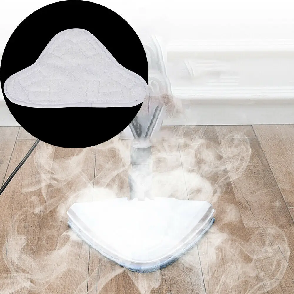 

Pack of 6 x Microfibre Steam Mop Floor Washable Replacement Pads for H2O H20 X5