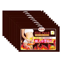 

Drop Shipping 100Pcs/10Bags Slim Patch Slimming Products for Weight Loss Navel Sticker Slimming Patches