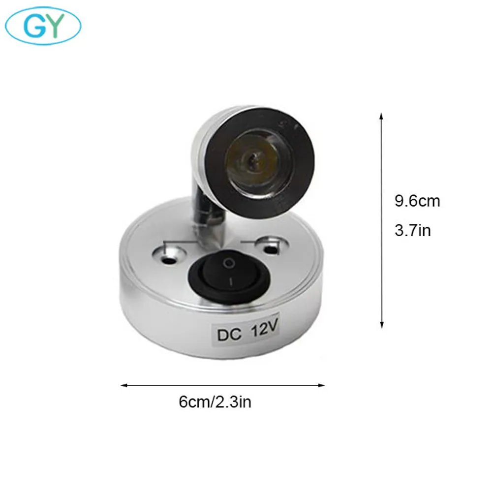 DC12V лампа для чтения RV лодка светодиодный прикроватный светильник кемпер прицеп