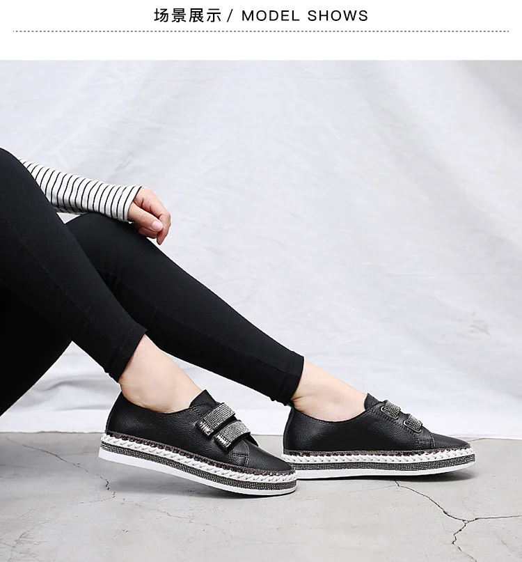 Женские кожаные кроссовки высокого качества; Новинка года; сезон весна ...