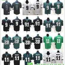 Мужская футболка Philadelphia Carson Wentz Brian Dawkins Nick Foles Fletcher Cox Vapor Untouchable Limited